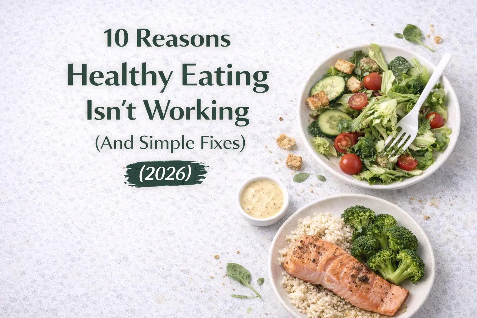 10 Reasons Healthy Eating Isn’t Working (And Simple Fixes) (2026)