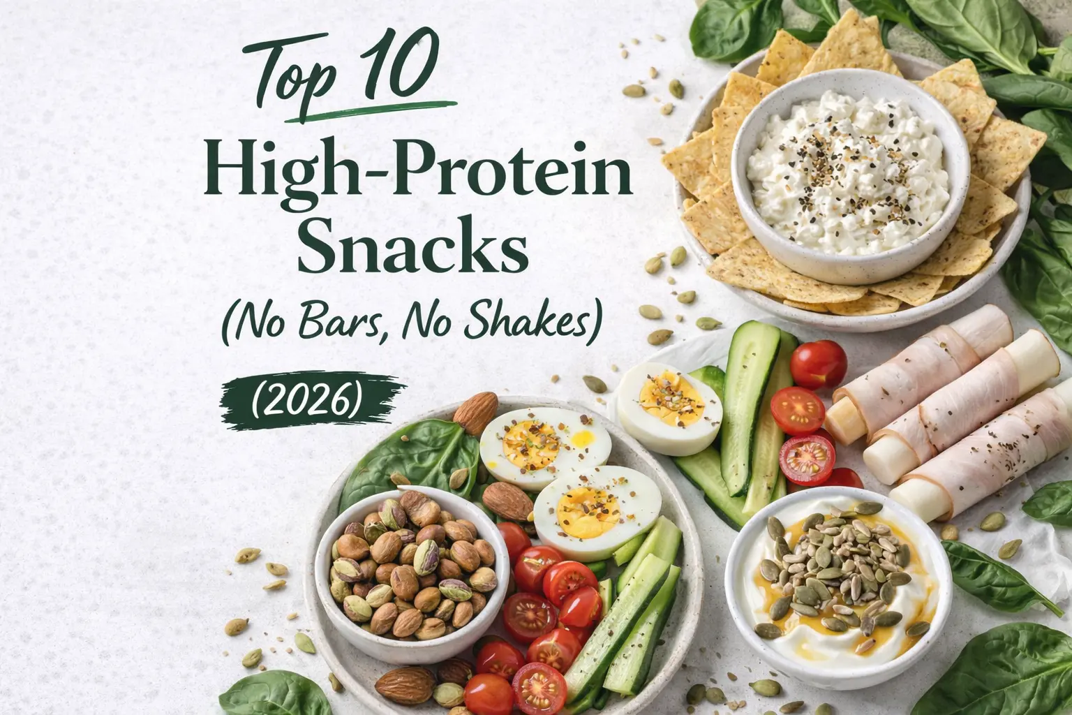 Top 10 High-Protein Snacks (No Bars, No Shakes) (2026)